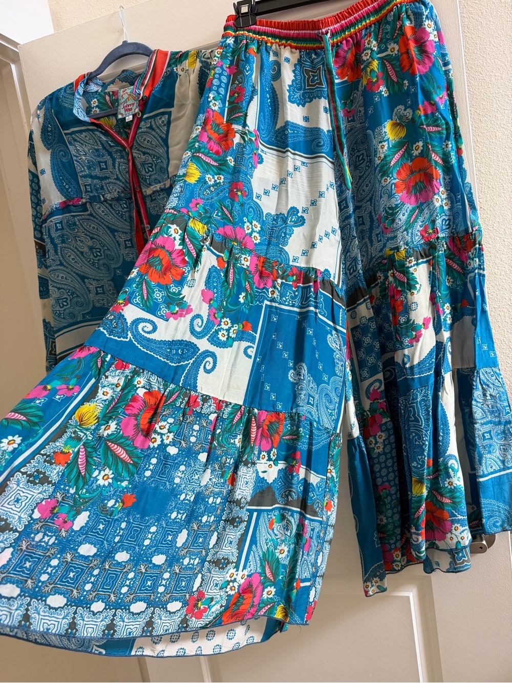 Johnny Was 2pc Bohemian Set - Picture 2 of 7